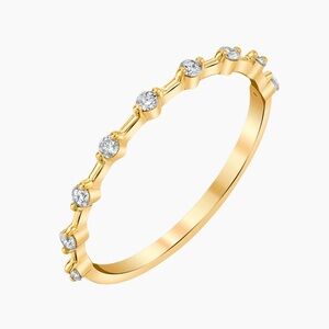 Kira ring by Miranda Frye. 18k gold-plated Women's Ring